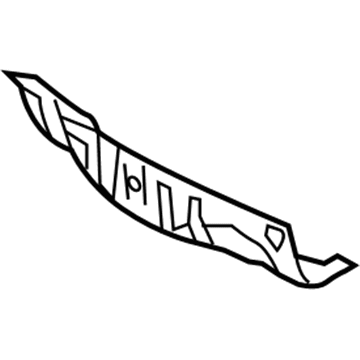 Lexus 57653-50050 Member, Rear Floor Cross
