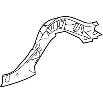 Lexus 57601-50913 Member Sub-Assembly, Rear
