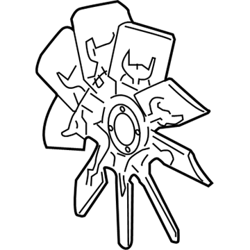 Ford F85Z-8600-AA Fan Blade