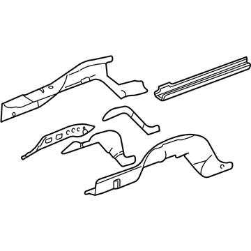 GM 19120661 Lower Rail