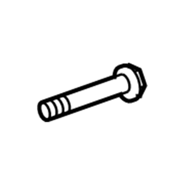Honda 90174-SP0-003 Bolt, Shock Absorber Lock (12X88)