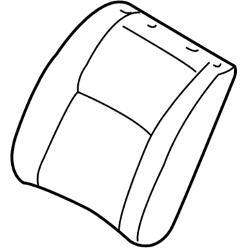 Toyota 71077-48290-A3 Seat Back Cover