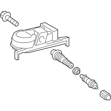 Toyota 42607-02100 Tire Pressure Sensor