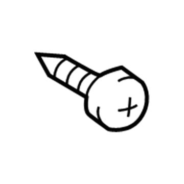 Toyota 90164-60018 Hole Cover Screw