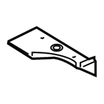 BMW 41-12-7-128-977 Support, Trunk Floor, Left
