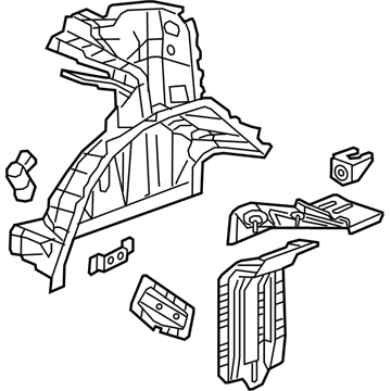 GM 23480614 Panel Asm-Rear Wheelhouse