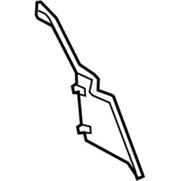 GM 22898288 Inner Quarter Panel Baffle