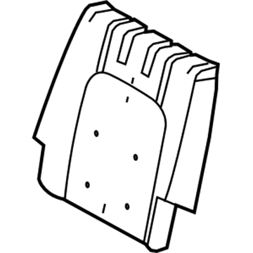 Ford AE9Z-7466800-C Seat Back Pad