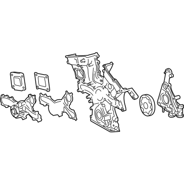 Lexus 11310-31044 Cover Assy, Timing Chain
