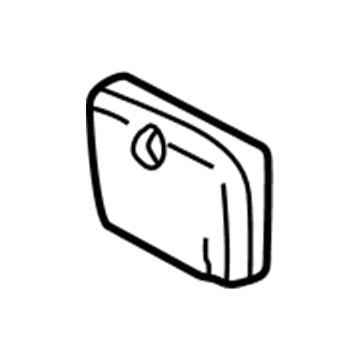 Lexus 89219-50010 Multiplex Network Front Lamp Computer