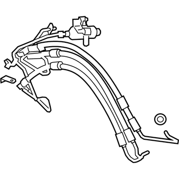 BMW 32-41-6-853-947 Dynamic Drive Expansion Hose