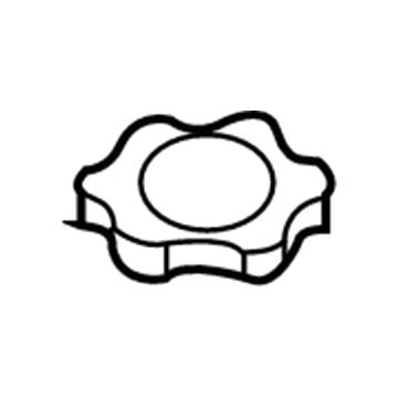 Kia 5853124010 Cap Assembly-Reservoir