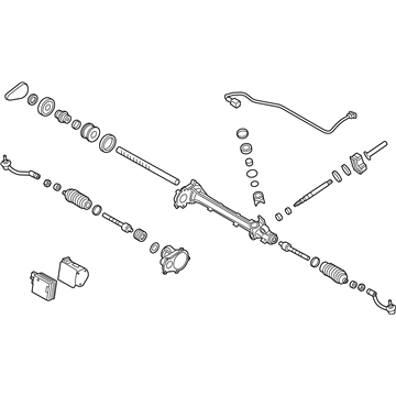 Hyundai 57700-B1400 Gear & Linkage Assembly-MDPS