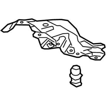 Lexus 12121-36061 Plate, Oil Pan BAFFL