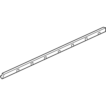 Honda 72337-SHJ-A01 Weatherstrip Assy., R. FR. Door (Inner)
