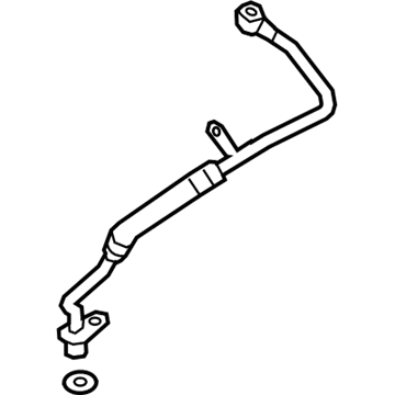 BMW 11-42-8-487-485 OIL SUPPLY LINE FOR TURBOCHA