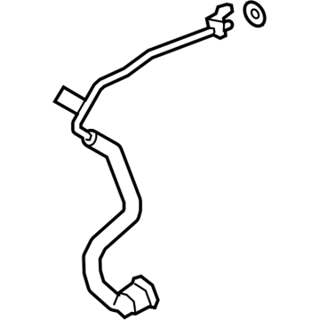 BMW 11-53-9-896-891 COOLANT LINE, TURBOCHARGER R