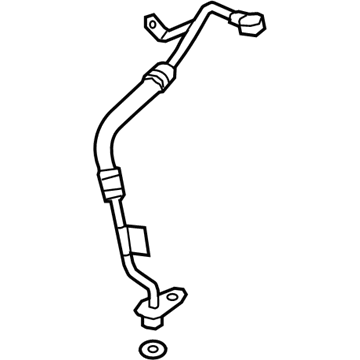 BMW 11-42-7-934-654 Oil Feed Line, Exhaust Turbocharger