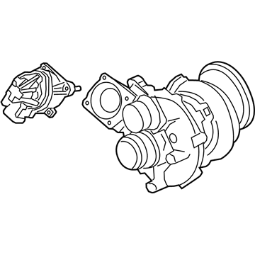 BMW 11-65-5-A01-D10 EXCH. TURBO CHARGER