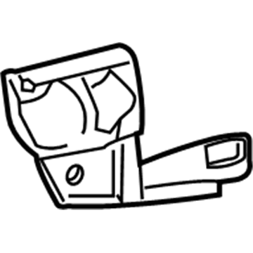 BMW 51-12-3-400-955 Mount, Rear Bumper Left Corner