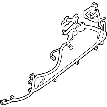 Nissan 24124-9PS0C Harness Assembly-Door Front RH