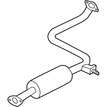 Infiniti 20300-3Y700 Exhaust Sub Muffler Assembly
