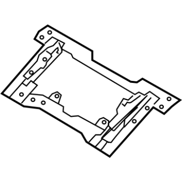 Nissan 65718-5SA0A Hinge Assembly-Charge Port Lid