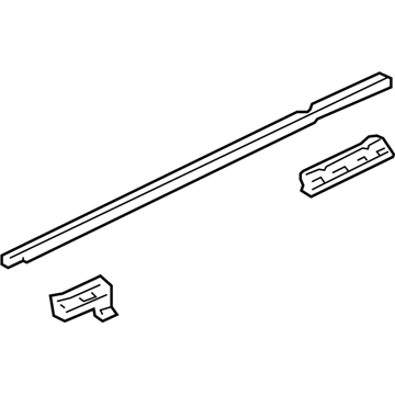 Honda 72910-SHJ-A11 Molding Assy., R. RR. Door