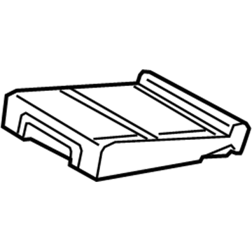 Lexus 79335-60180 Pad, NO.3 Seat Cushion