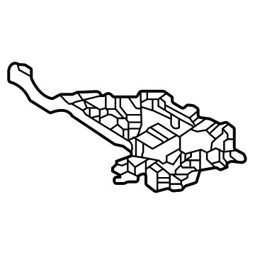 Lexus 7181A-33010 Holder, FR Seat CUSH