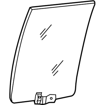Ford 7L2Z-7825712-B Door Glass