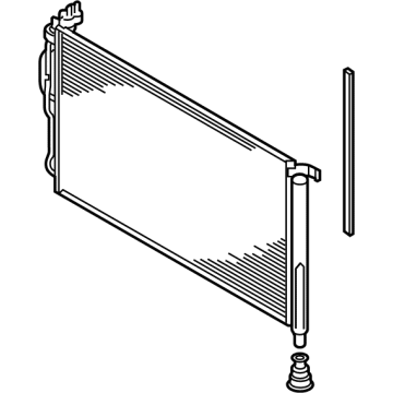 Kia 97606M7100 CONDENSER Assembly-COOLE