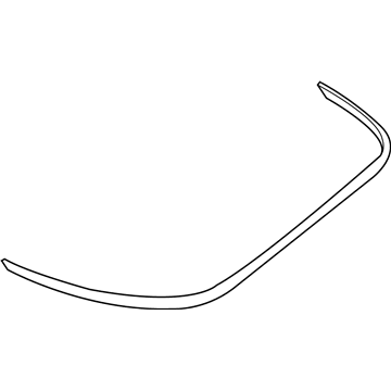 GM 22552504 Molding Asm-Front Bumper Fascia *Vermillion R