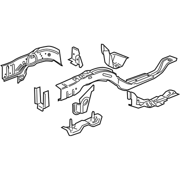 GM 25886692 Rail Assembly