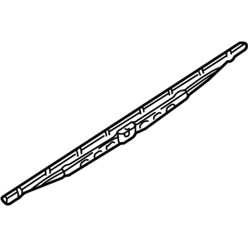 Kia 00009ADU18KA 18" WIPER Blade