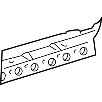 Lexus 61418-30090 Reinforcement, Rocker Panel, RH