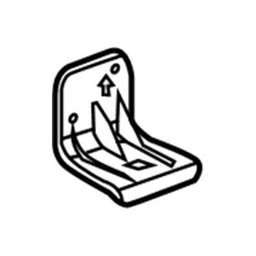 GM 95270985 Door Trim Panel Lower Bracket