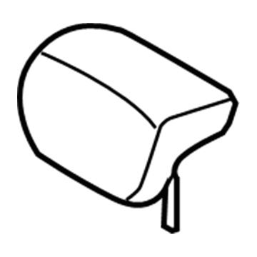 Hyundai 89700-3L000-A9V Headrest Assembly-Rear Seat