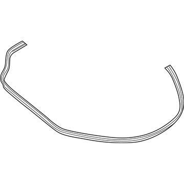 BMW 51-76-8-737-772 TRUNK LID GASKET:518525