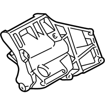 BMW 64-52-1-747-258 Climate Compressor Supporting Bracket