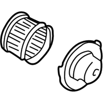 GM 84360848 Blower Motor