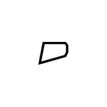 Lexus 69241-50030 Pad, Front Door Outside