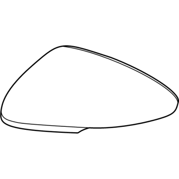 Honda 76201-TVA-A01ZJ Cap, Passenger Side Skull (Crystal Black Pearl)