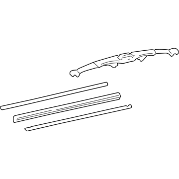Lexus 85242-60050 Rear Wiper Blade Assembly