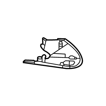 Honda 76218-T90-A61 CAP, R- (OUTER)