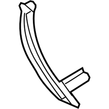BMW 51-41-7-216-324 Carrier, Door Pull, Right