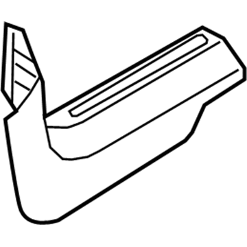 Mopar 6TG58LXHAA Molding-SILL