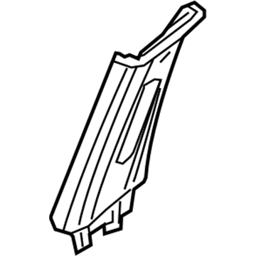 Mopar 6AP30MS7AA Molding-B Pillar