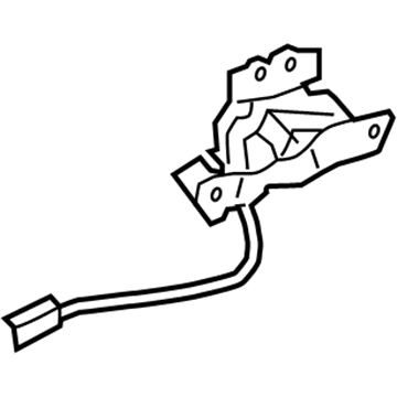 Lexus 64600-11010 Luggage Compartment Door Lock Assembly