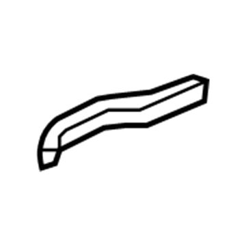 Acura 70082-SDA-A01 Seal B, Frame
